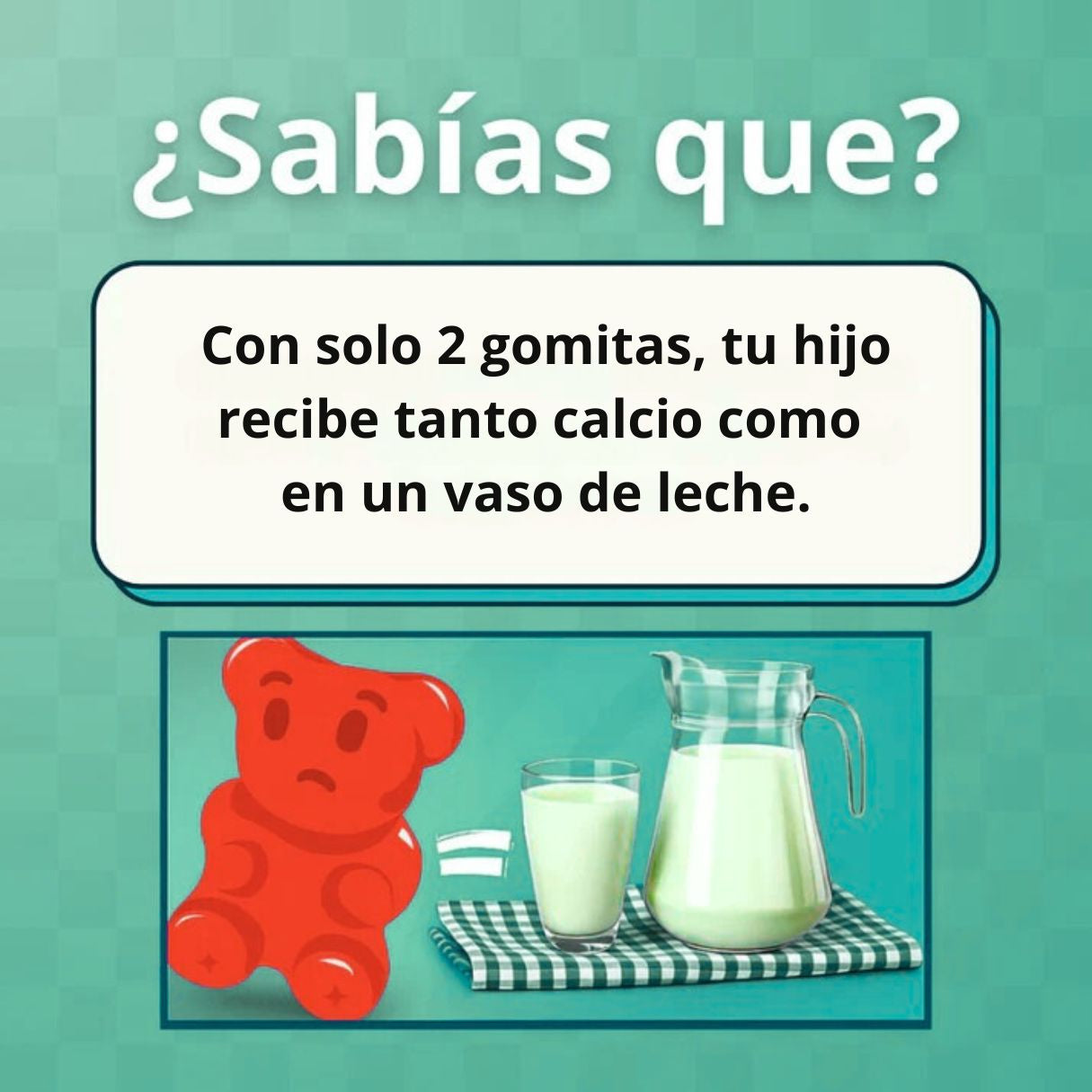 Gomitas para el crecimiento Oseo natural - AlturaX