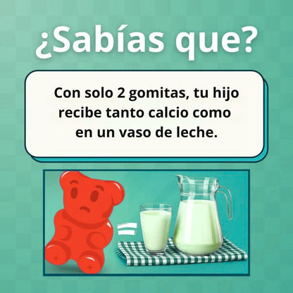 Gomitas para el crecimiento Oseo natural - AlturaX