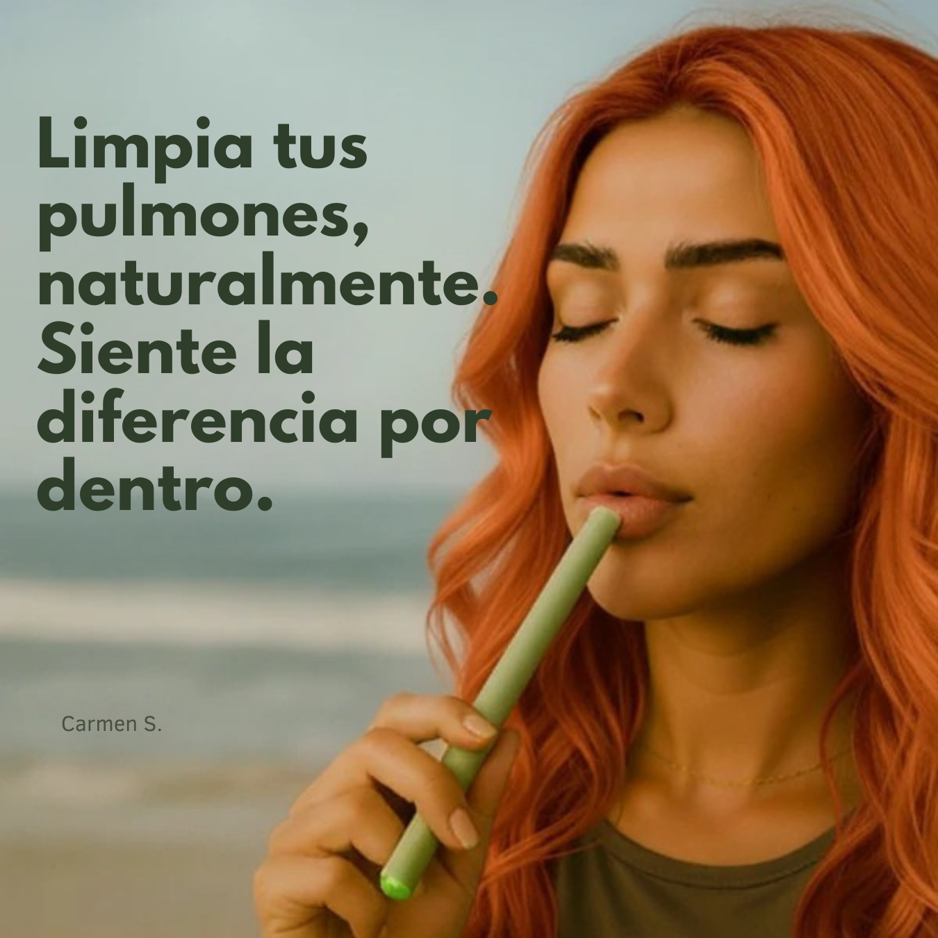 Stick Herbal Relajante: Alivia la respiración, desintoxica y refresca el aliento