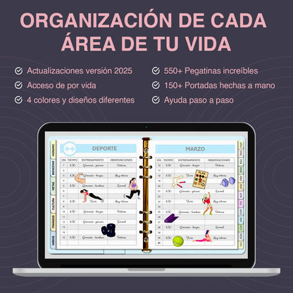 Planificador Digital + Agenda digital 2026 + OBSEQUIOS