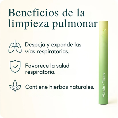 Stick Herbal Relajante: Alivia la respiración, desintoxica y refresca el aliento