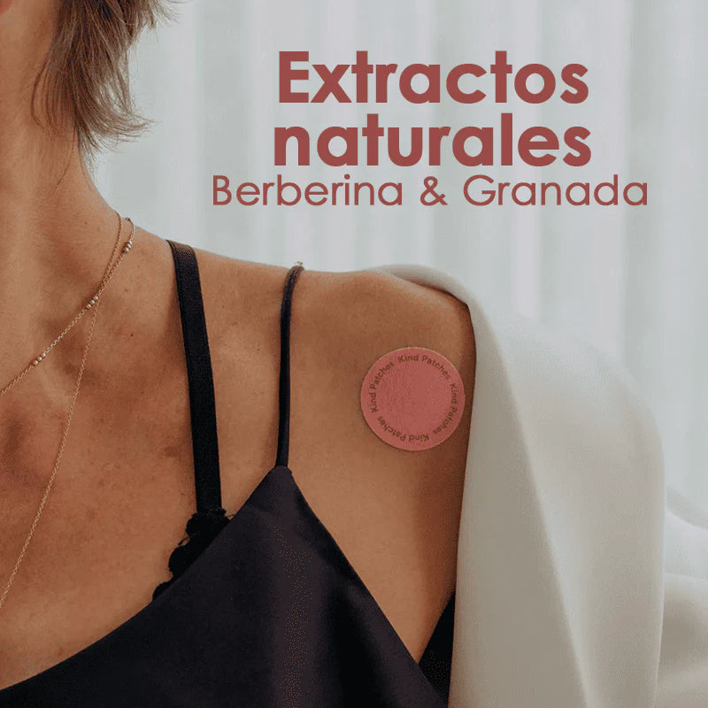 Parches de Berberina GLP-1: Pierde peso en 2 semanas