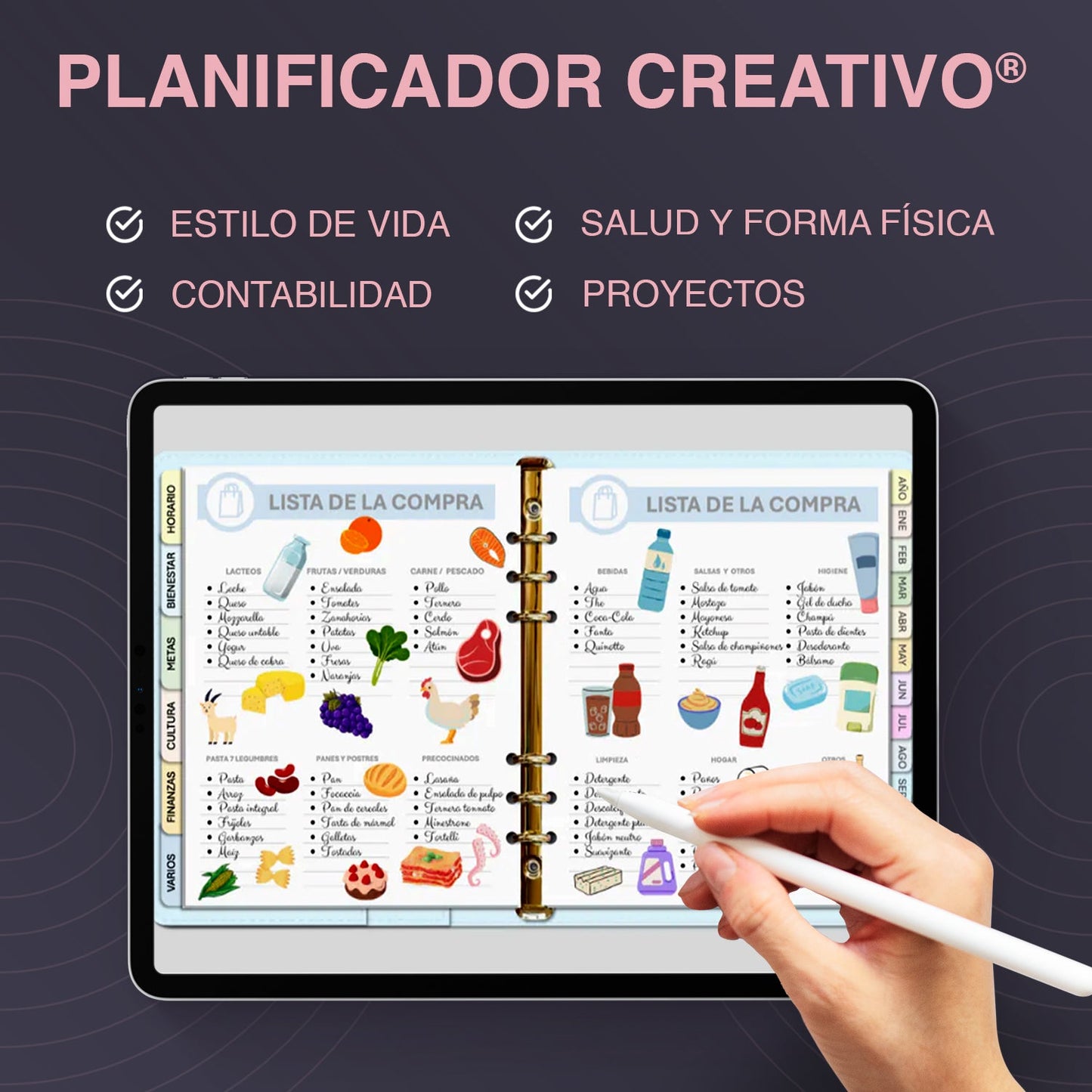 Planificador Digital + Agenda digital 2026 + OBSEQUIOS